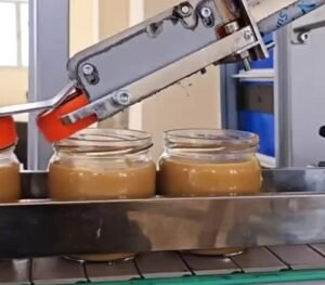 Hazelnut butter filling machine in Turkey