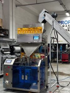 Nuts packaging line in Turkey